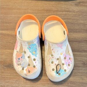 Kids crocs ice cream with two charms
